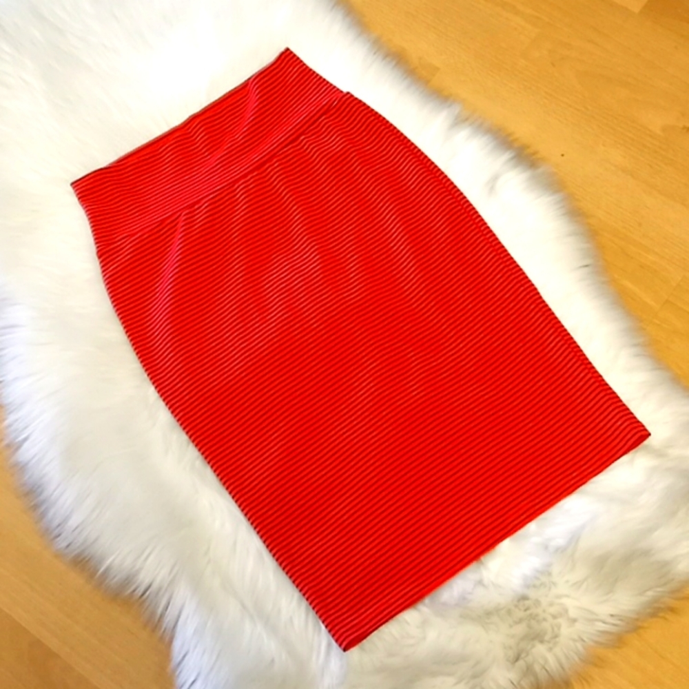LulaRoe Striped Cassie Pencil Skirt